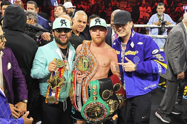 Canelo Alvarez retains belts v Jaime Munguia Title Fight Las Vegas 2024