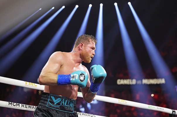 Canelo Alvarez boxing legend v Jaime Munguia Title Fight Las Vegas 2024