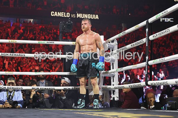 Canelo Alvarez Mexico v Jaime Munguia Title Fight Las Vegas 2024