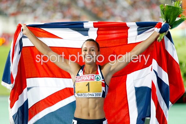Jessica Ennis of Great Britain - Barcelona 2010