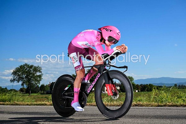 Tadej Pogacar Slovenia Stage 7 Individual Time Trial winner Giro d'Italia 2024