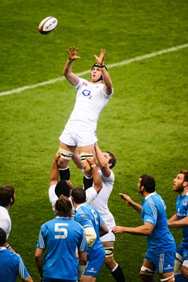 Tom Wood England v Italy Six Nations Twickenham 2013