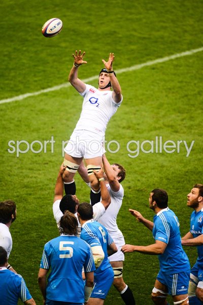 Tom Wood England v Italy Six Nations Twickenham 2013