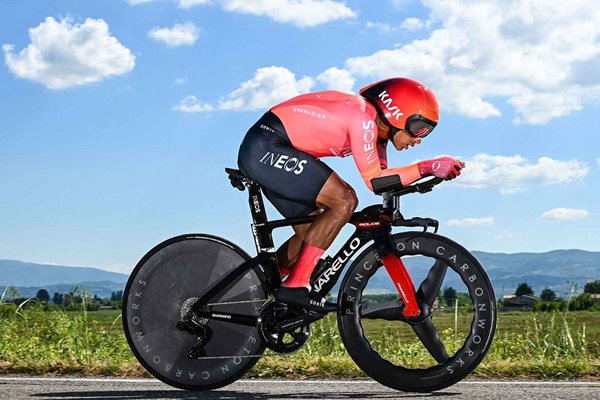 Jhonatan Narvaez of Ecuador Time Trial Stage 7 Giro d'Italia 2024