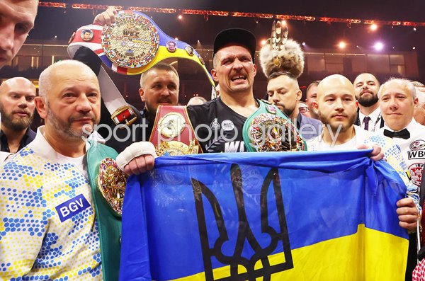 Oleksandr Usyk Ukraine Undisputed Heavyweight World Champion 2024