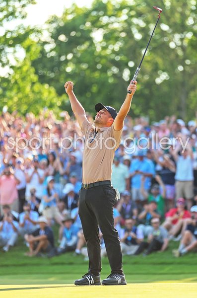 Xander Schauffele USA Winning Moment USPGA Championship Valhalla 2024