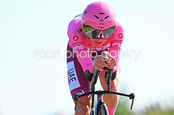Tadej Pogacar Slovenia Individual Time Trial Stage 14 Giro d'Italia 2024