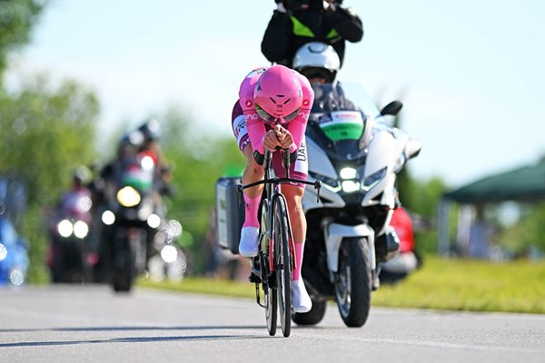 Tadej Pogacar Slovenia Individual Time Trial Stage 14 Giro 2024