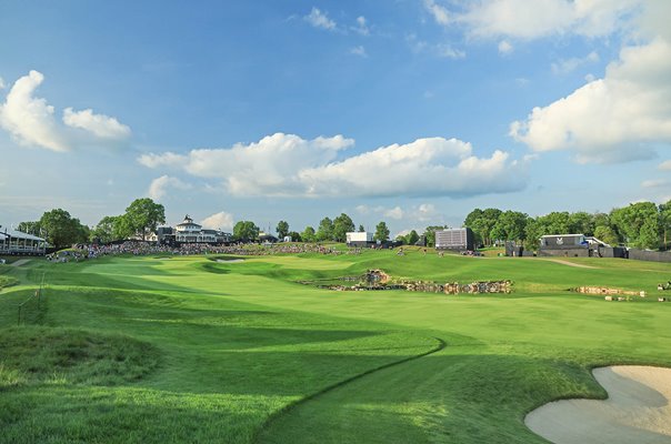 Par 5 18th Hole Valhalla Golf Club USPGA Championship Louisville Kentucky 2024