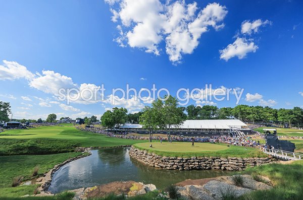 Par 4 13th Hole Valhalla Golf Club USPGA Championship Louisville Kentucky 2024
