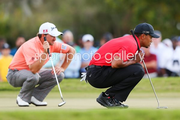 Graeme McDowell and Tiger Woods WGC Doral 2013