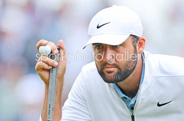 Scottie Scheffler USA Stays Focused USPGA Valhalla Golf Club Louisville Kentucky 2024