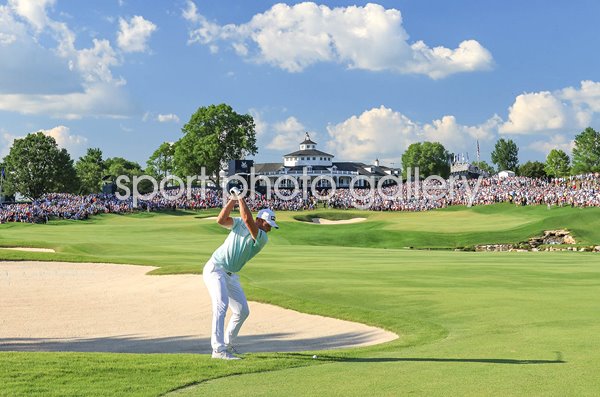 Viktor Hovland Norway 18th Hole Final Round USPGA Championship Valhalla 2024