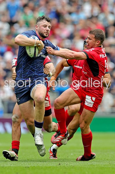 Antoine Dupont Toulouse v Robbie Henshaw Leinster Champions Cup Final 2024