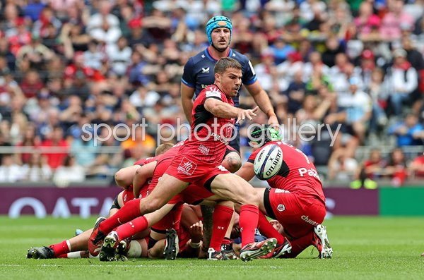 Antoine Dupont Toulouse scrum half v Leinster Champions Cup Final 2024