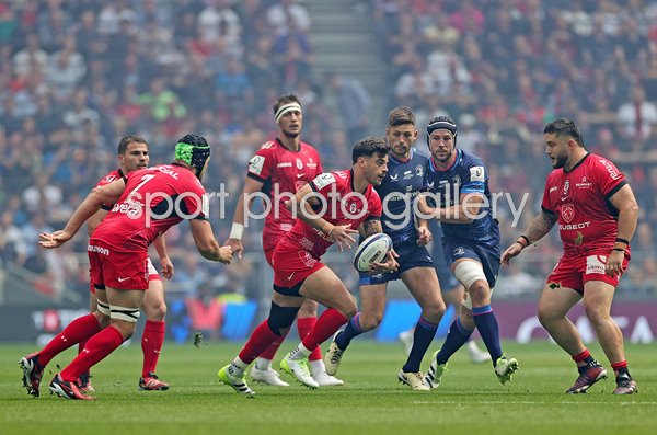 Romain Ntamack Toulouse v Leinster Champions Cup Final 2024