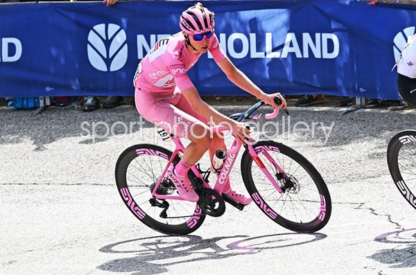 Tadej Pogacar Slovenia Pink Jersey Stage 20 Giro d'Italia 2024 