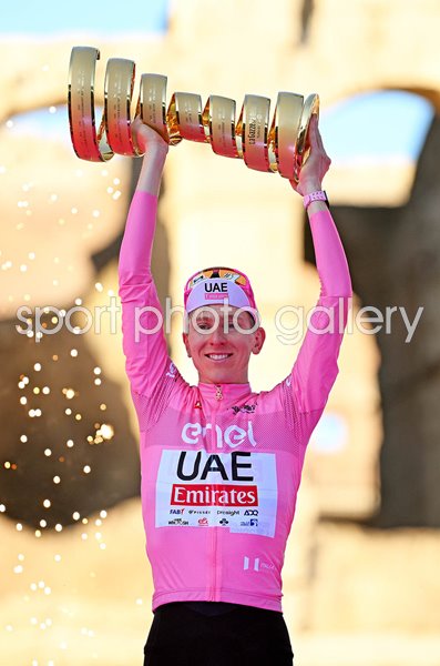 Tadej Pogacar Slovenia Giro d'Italia Champion Rome 2024