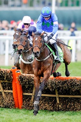 Ruby Walsh & Hurricane Fly win 2013 Chamion Hurdle