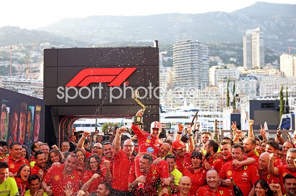 Race winner Charles Leclerc Monaco & Ferrari Monaco Grand Prix winner 2024