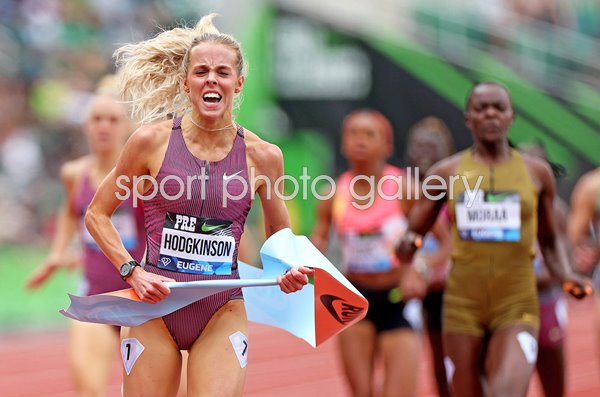 Keely Hodgkinson Great Britain storms to 800m Diamond League win Oregon 2024 