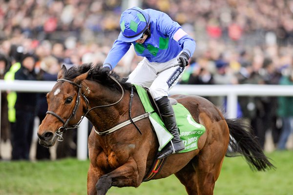 Ruby Walsh & Hurricane Fly win Cheltenham 2013