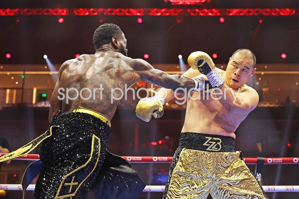 Deontay Wilder USA v Zhilei Zhang 5v5 Riyadh Saudi Arabia 2024