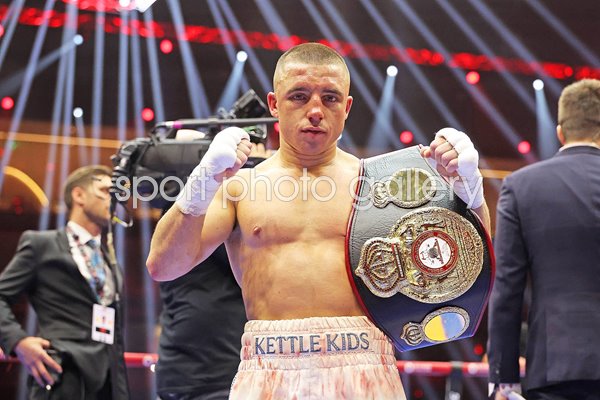 Nick Ball Great Britain celebrates win v Raymond Ford 5v5 Riyadh Saudi Arabia 2024