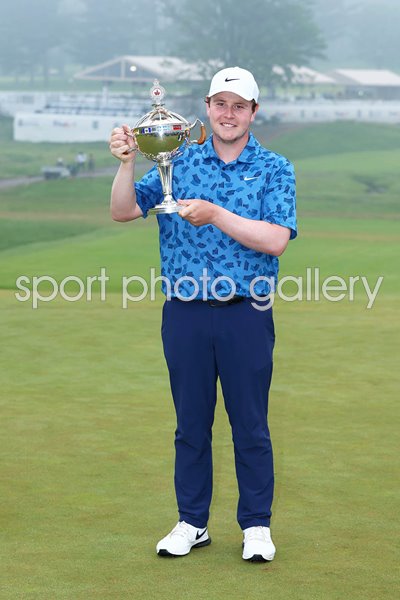 Robert MacIntyre Scotland celebrates Canadian Open win Hamilton Ontario 2024