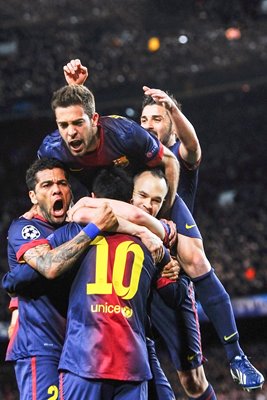 Lionel Messi & Barcelona Champions League 2013