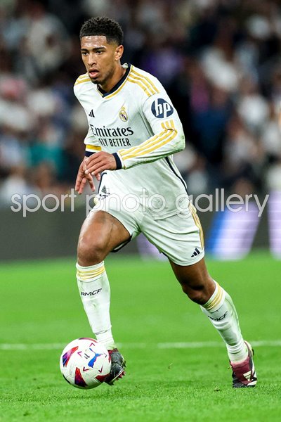 Jude Bellingham Real Madrid v Deportivo Santiago Bernabeu La Liga 2024
