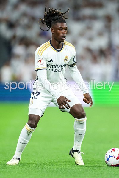 Eduardo Camavinga Real Madrid v Deportivo Santiago Bernabeu La Liga 2024