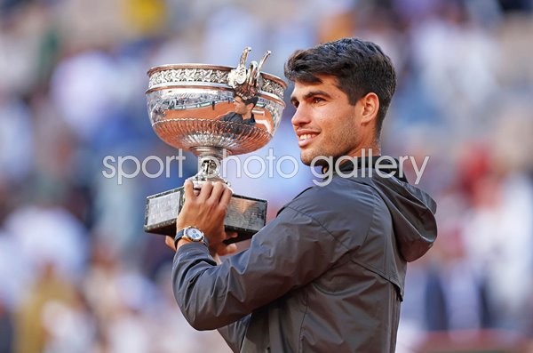 Carlos Alcaraz Spain French Open Champion Paris 2024