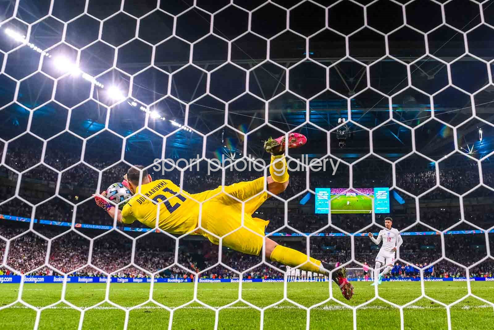 Gianluigi Donnarumma Italy Saves Jadon Sancho Penalty Euro 2020 Final Gianluigi Donnarumma Italy Saves Jadon Sancho Penalty Euro 2020 Final