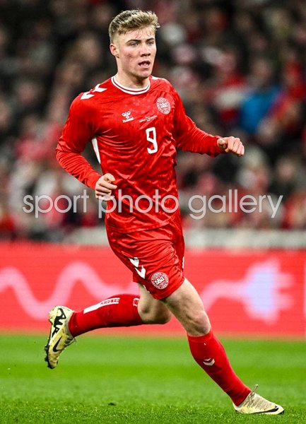 Rasmus Højlund Denmark v Switzerland International Friendly Copenhagen 2024