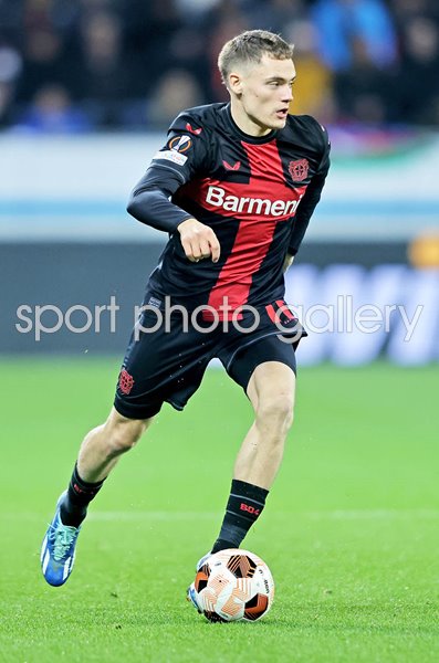 Florian Wirtz Bayer Leverkusen v Qarabag Europa League 2023/24