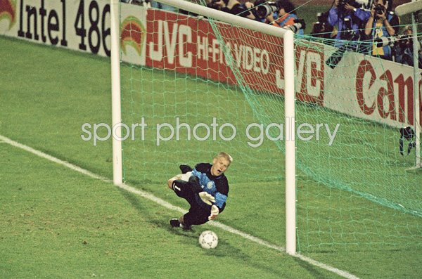 Peter Schmeichel Denmark winning penalty save v Netherlands Semi Final Euro 1992