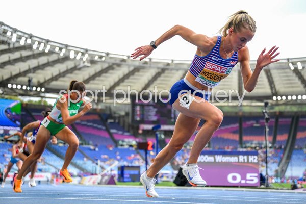 Keely Hodgkinson Great Britain 800m Start European Athletics Rome 2024 