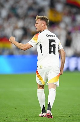 Joshua Kimmich Germany celebrates v Scotland Group A Munich EURO 2024