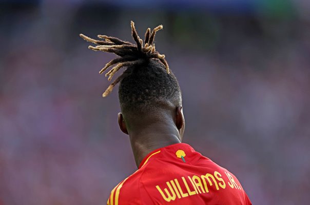 Nico Williams Spain v Croatia Group B Berlin EURO 2024