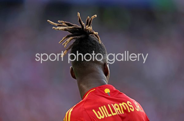 Nico Williams Spain v Croatia Group B Berlin EURO 2024