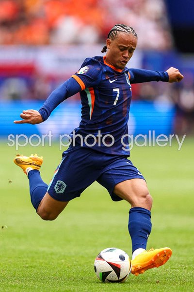 Xavi Simons Netherlands v Poland Group D Hamburg EURO 2024