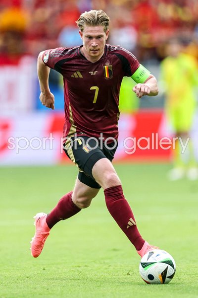 Kevin De Bruyne Belgium v Slovakia Group E Frankfurt Arena EURO 2024