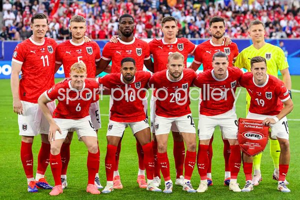 Austria team v France Group D Dusseldorf Arena EURO 2024