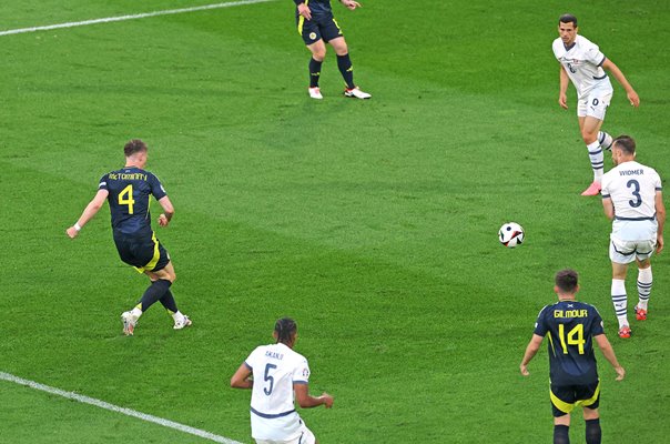 Scott McTominay Scotland scores v Switzerland Group A Cologne EURO 2024