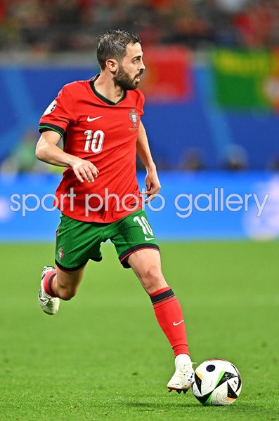 Bernardo Silva Portugal v Czech Republic Group F Leipzig EURO 2024