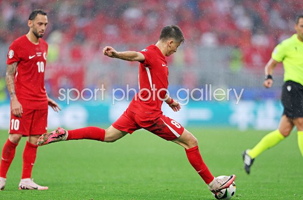 Arda Guler Turkey scores v Georgia Group F Dortmund EURO 2024
