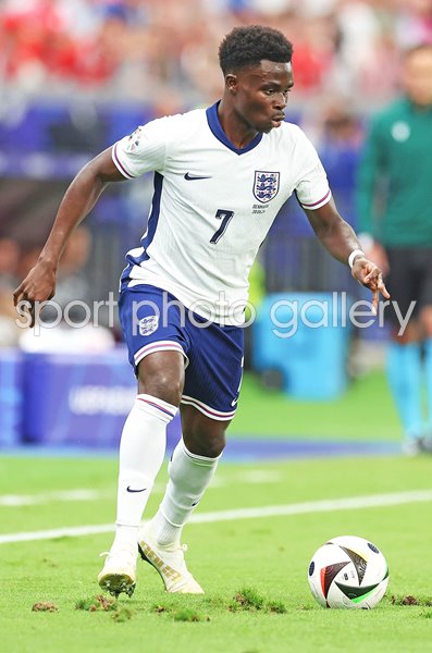 Bukayo Saka England v Denmark Group C Frankfurt EURO 2024
