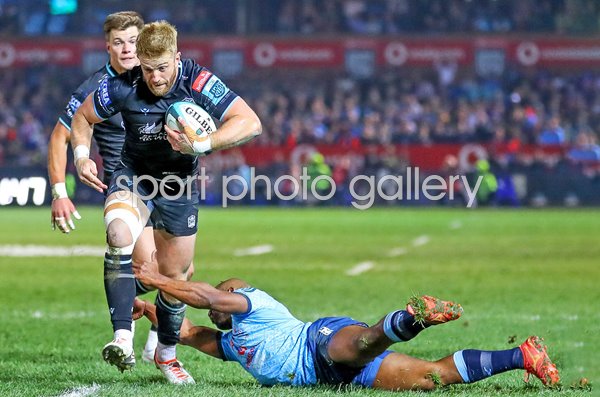 Kyle Steyn Glasgow Warriors v Vodacom Bulls United Rugby Championship Grand Final 2024