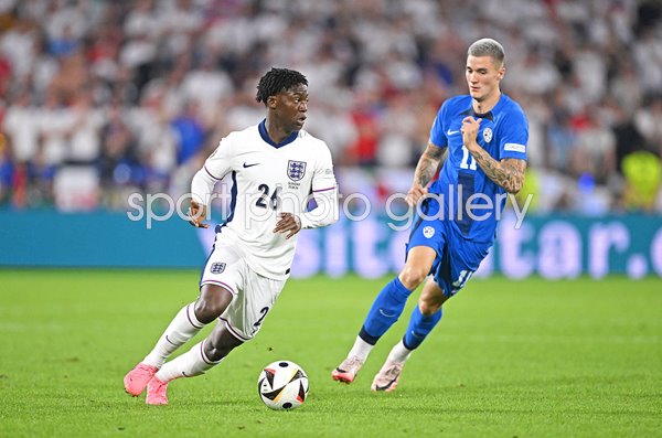 Kobbie Mainoo England v Slovenia Group C Cologne Germany EURO 2024